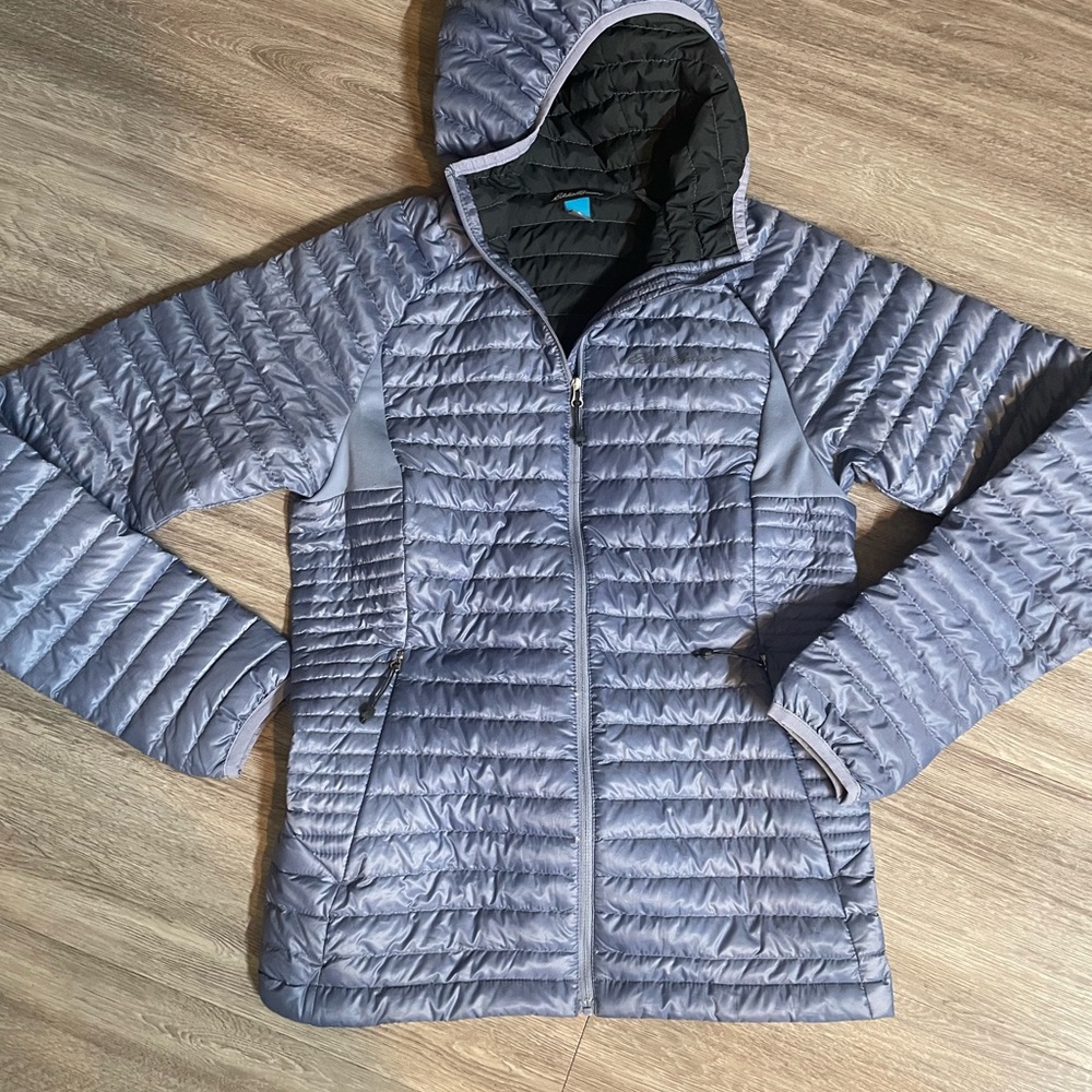 Eddie Bauer Blue Quilted Jacket